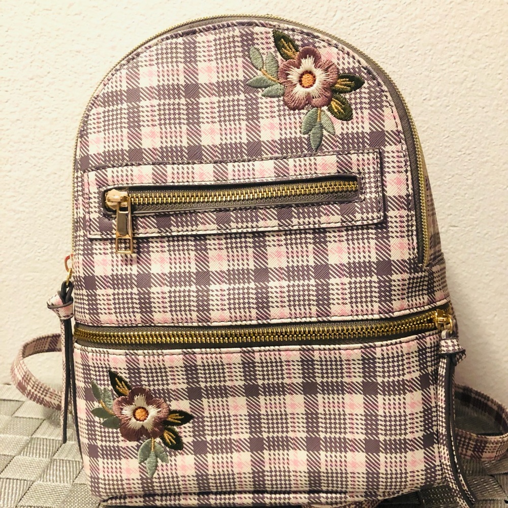 Underonesky small backpack with flowers